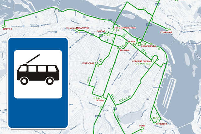 19 мая произойдут изменения в работе некоторых троллейбусных маршрутов 