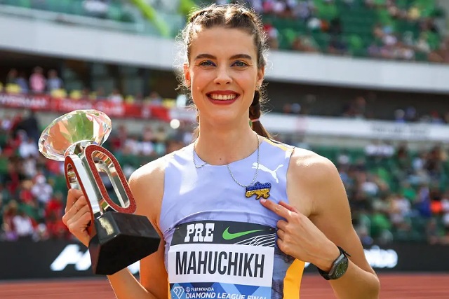 Днепрянка Ярослава Магучих с рекордом сезона выиграла финал Бриллиантовой лиги-2023