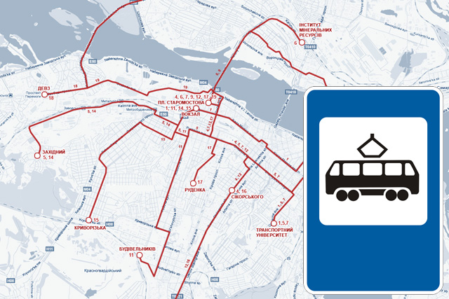 5 октября временно изменится движение трамваев № 17